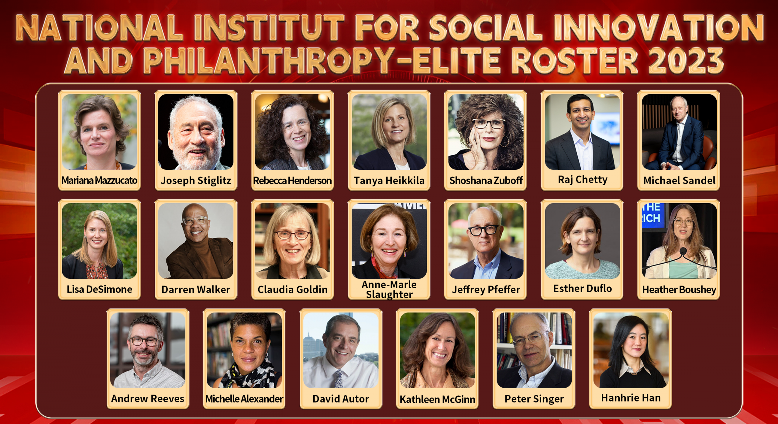 National Institute for Social Innovation and Philanthropy Announces the 2023 “Honored Scholars” List
