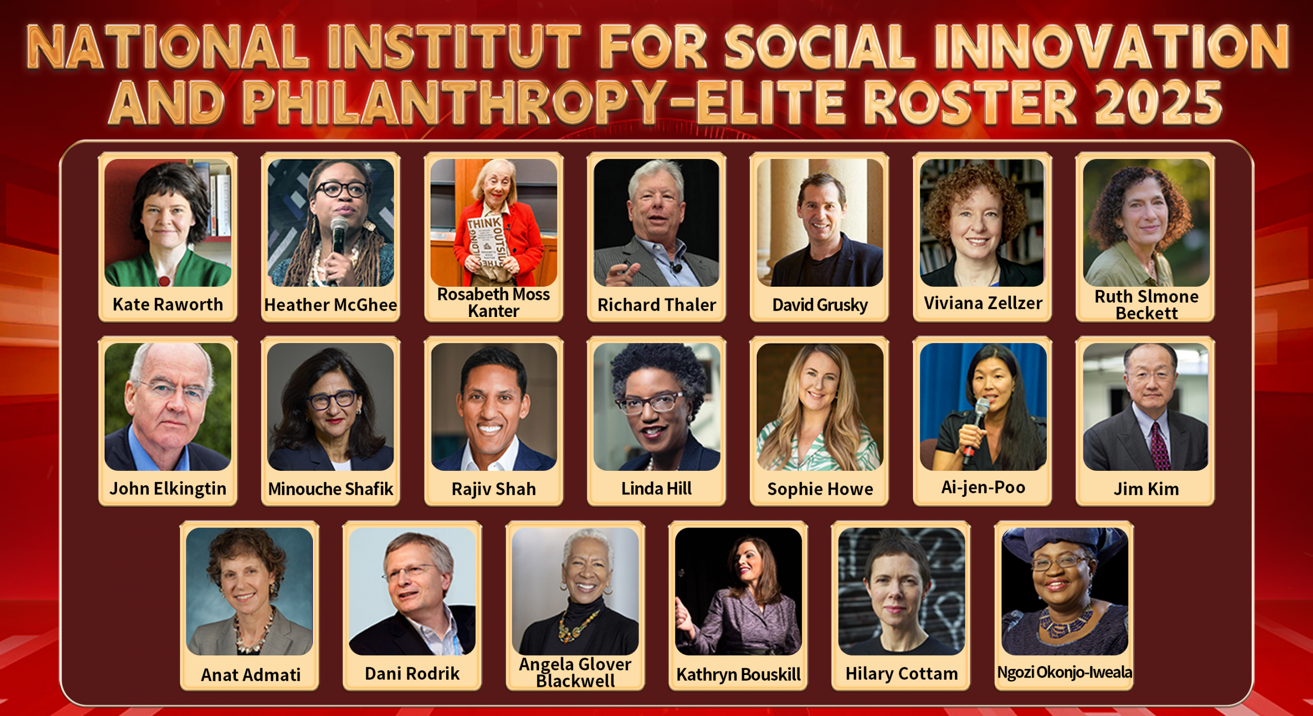 National Institute for Social Innovation and Philanthropy Announces the 2025 “Honored Scholars” List